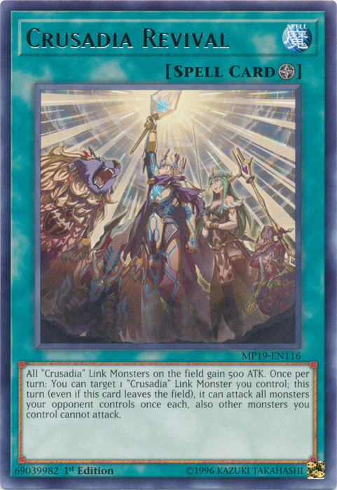 Crusadia Revival [MP19-EN116] Rare | Jomio and Rueliete's Cards and Comics
