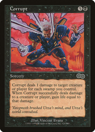 Corrupt [Urza's Saga] | Jomio and Rueliete's Cards and Comics