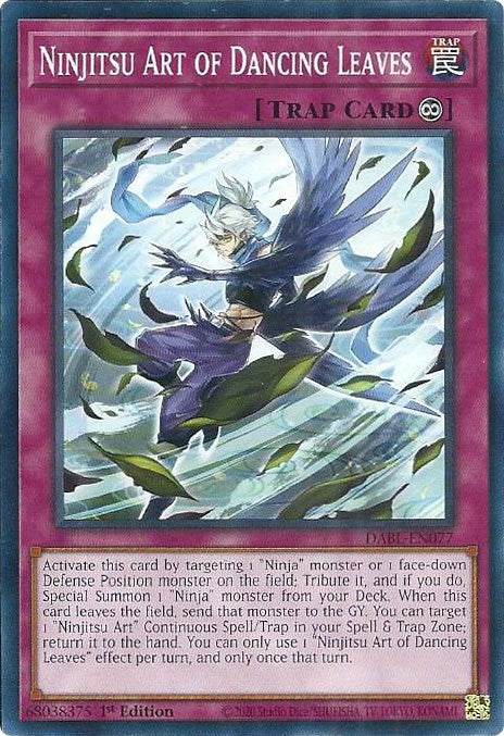 Ninjitsu Art of Dancing Leaves [DABL-EN077] Common | Jomio and Rueliete's Cards and Comics