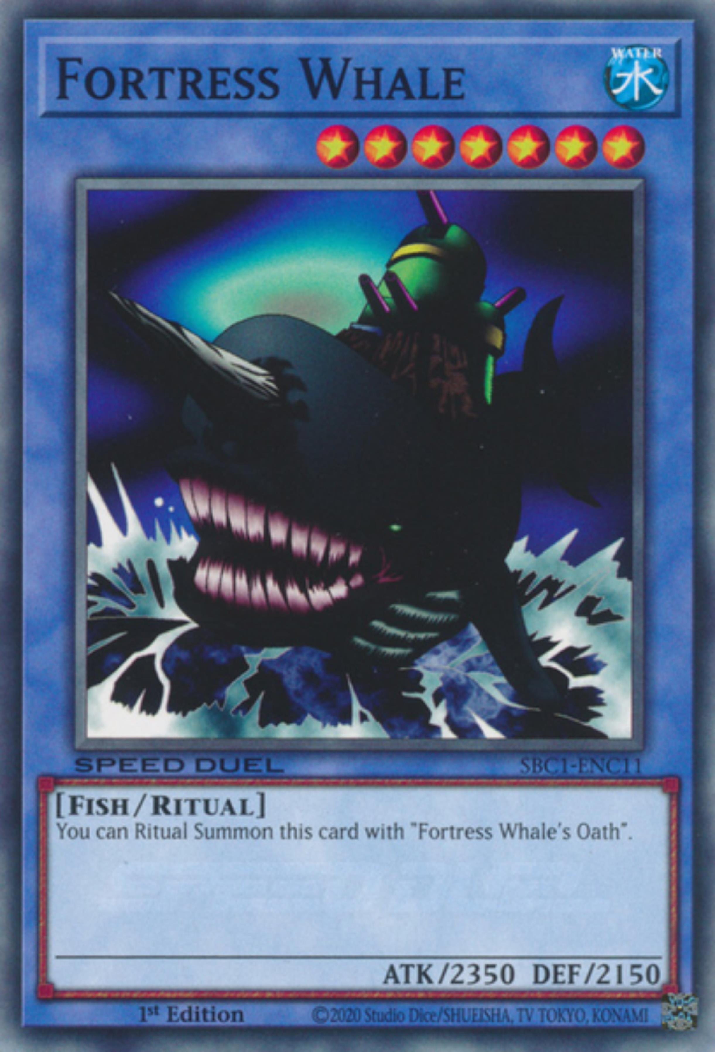 Fortress Whale [SBC1-ENC11] Common | Jomio and Rueliete's Cards and Comics