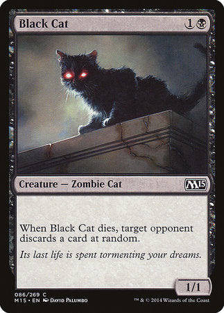 Black Cat [Magic 2015] | Jomio and Rueliete's Cards and Comics
