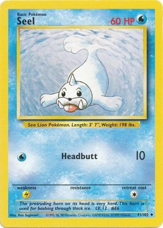 Seel (41/102) [Base Set Unlimited] | Jomio and Rueliete's Cards and Comics