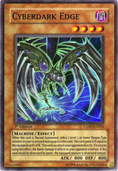 Cyberdark Edge [CDIP-EN002] Super Rare | Jomio and Rueliete's Cards and Comics