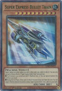 Super Express Bullet Train (Green) [LDS2-EN121] Ultra Rare | Jomio and Rueliete's Cards and Comics