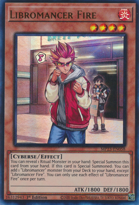 Libromancer Fire [MP23-EN058] Ultra Rare | Jomio and Rueliete's Cards and Comics