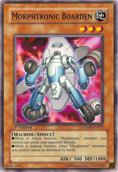 Morphtronic Boarden [CRMS-EN017] Common | Jomio and Rueliete's Cards and Comics