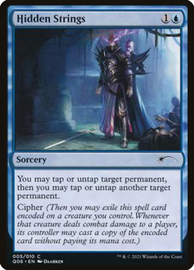 Hidden Strings [Pioneer Challenger Decks 2021] | Jomio and Rueliete's Cards and Comics
