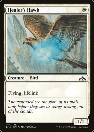 Healer's Hawk [Guilds of Ravnica] | Jomio and Rueliete's Cards and Comics