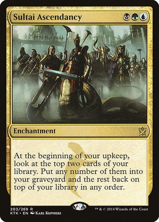 Sultai Ascendancy [Khans of Tarkir] | Jomio and Rueliete's Cards and Comics