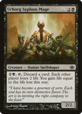 Urborg Syphon-Mage [Duel Decks: Garruk vs. Liliana] | Jomio and Rueliete's Cards and Comics
