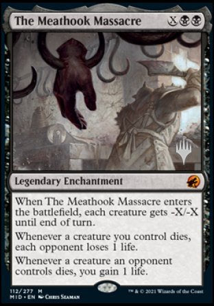 The Meathook Massacre (Promo Pack) [Innistrad: Midnight Hunt Promos] | Jomio and Rueliete's Cards and Comics