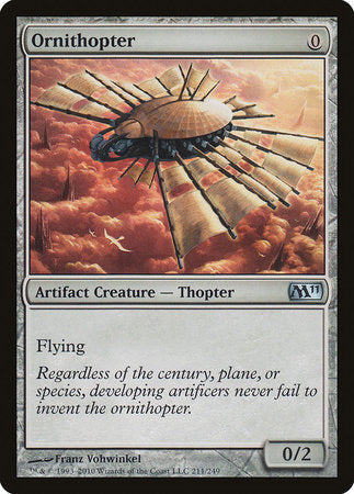 Ornithopter [Magic 2011] | Jomio and Rueliete's Cards and Comics