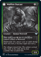 Wolfkin Outcast // Wedding Crasher [Innistrad: Double Feature] | Jomio and Rueliete's Cards and Comics