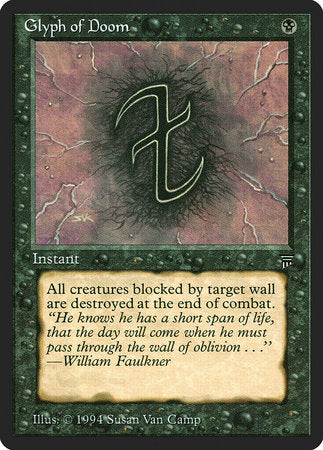 Glyph of Doom [Legends] | Jomio and Rueliete's Cards and Comics