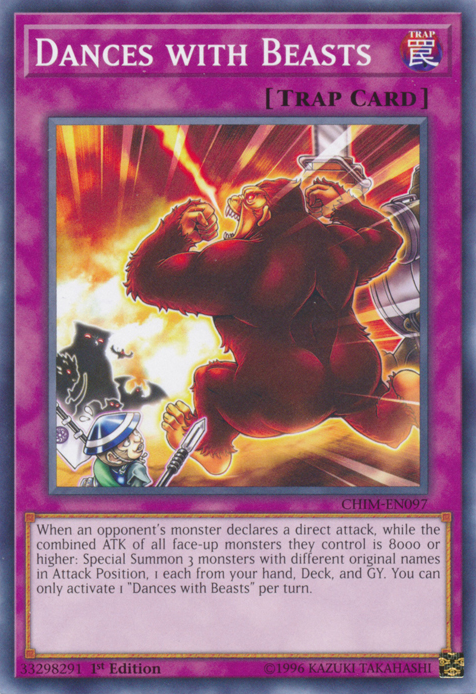Dances with Beasts [CHIM-EN097] Common | Jomio and Rueliete's Cards and Comics