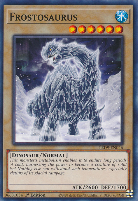 Frostosaurus [LED9-EN046] Common | Jomio and Rueliete's Cards and Comics