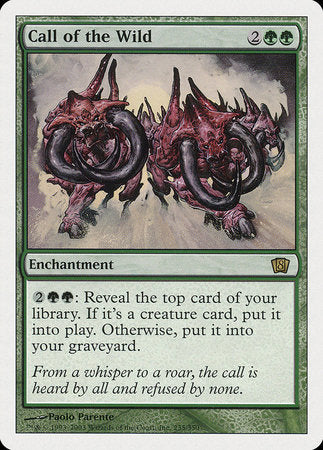 Call of the Wild [Eighth Edition] | Jomio and Rueliete's Cards and Comics
