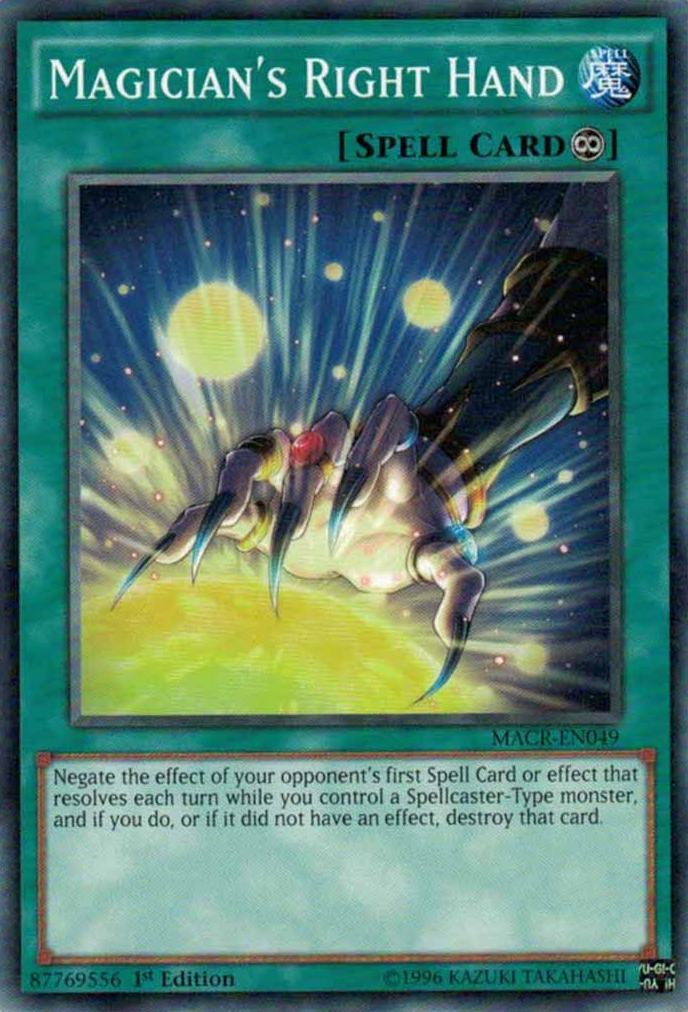 Magician's Right Hand [MACR-EN049] Common | Jomio and Rueliete's Cards and Comics