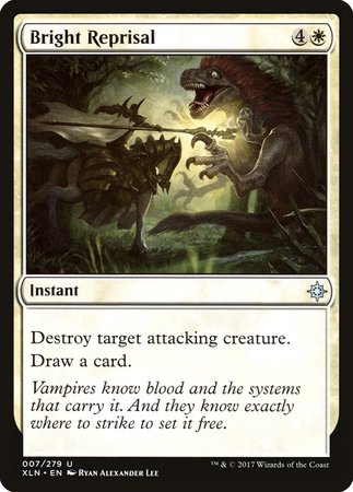 Bright Reprisal [Ixalan] | Jomio and Rueliete's Cards and Comics