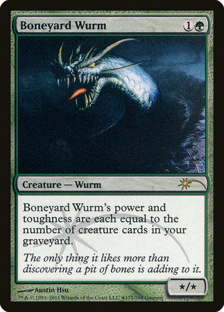 Boneyard Wurm [Wizards Play Network 2011] | Jomio and Rueliete's Cards and Comics