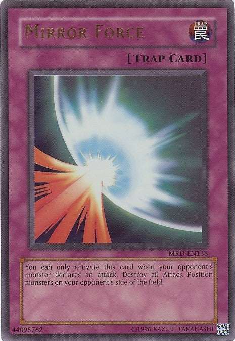 Mirror Force [MRD-EN138] Ultra Rare | Jomio and Rueliete's Cards and Comics