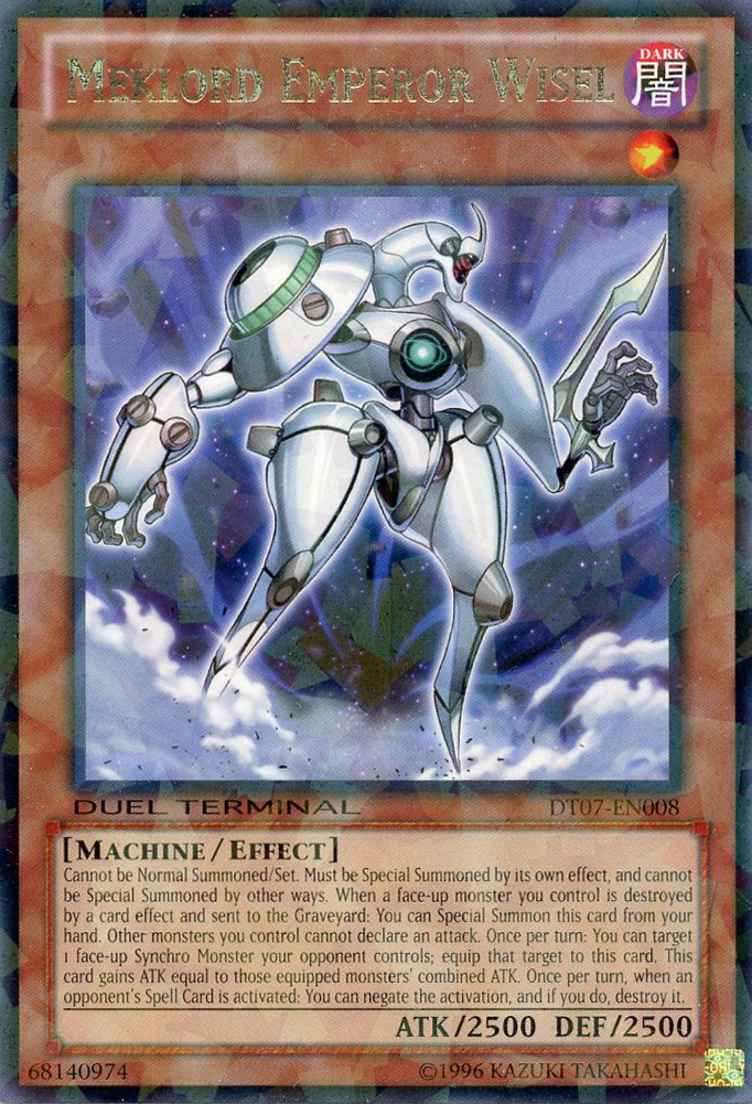 Meklord Emperor Wisel [DT07-EN008] Rare | Jomio and Rueliete's Cards and Comics