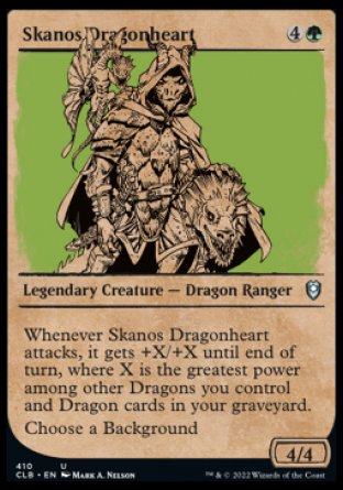 Skanos Dragonheart (Showcase) [Commander Legends: Battle for Baldur's Gate] | Jomio and Rueliete's Cards and Comics