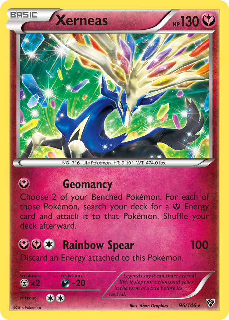 Xerneas (96/146) [XY: Base Set] | Jomio and Rueliete's Cards and Comics