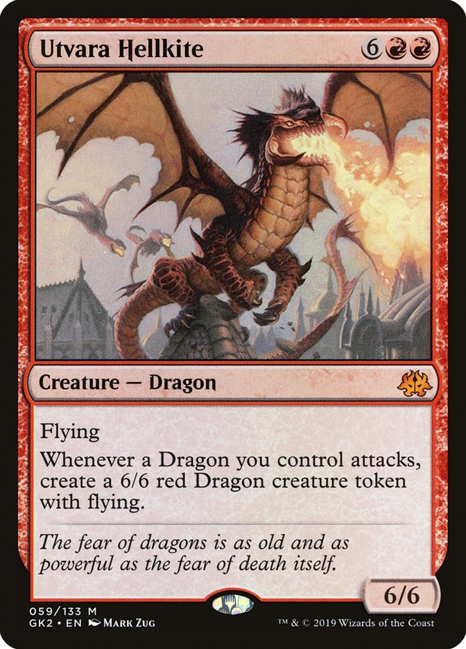 Utvara Hellkite [Ravnica Allegiance Guild Kit] | Jomio and Rueliete's Cards and Comics