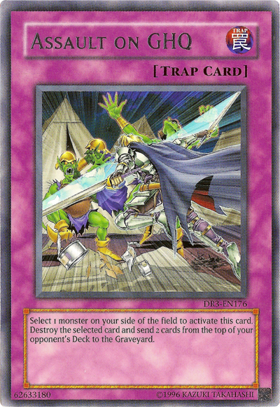 Assault on GHQ [DR3-EN176] Rare | Jomio and Rueliete's Cards and Comics