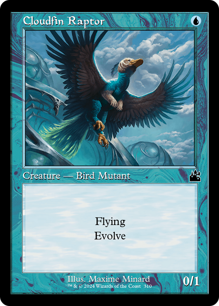 Cloudfin Raptor (Retro Frame) [Ravnica Remastered] | Jomio and Rueliete's Cards and Comics