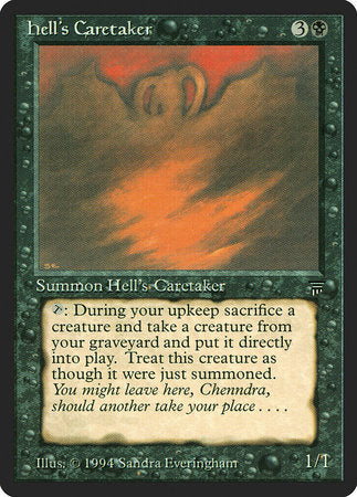Hell's Caretaker [Legends] | Jomio and Rueliete's Cards and Comics