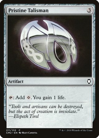 Pristine Talisman [Commander Anthology Volume II] | Jomio and Rueliete's Cards and Comics