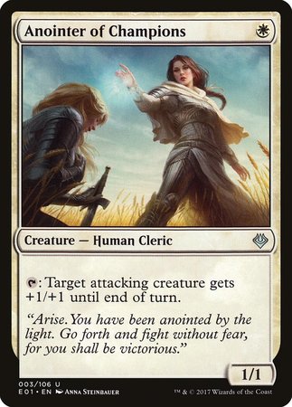 Anointer of Champions [Archenemy: Nicol Bolas] | Jomio and Rueliete's Cards and Comics