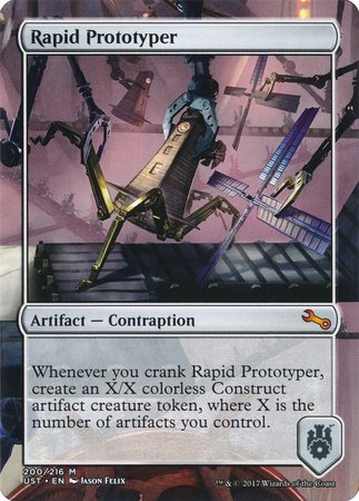 Rapid Prototyper [Unstable] | Jomio and Rueliete's Cards and Comics