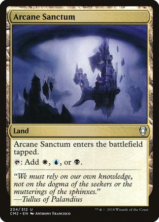 Arcane Sanctum [Commander Anthology Volume II] | Jomio and Rueliete's Cards and Comics