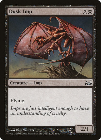 Dusk Imp [Duel Decks: Divine vs. Demonic] | Jomio and Rueliete's Cards and Comics