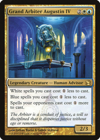 Grand Arbiter Augustin IV [Modern Masters] | Jomio and Rueliete's Cards and Comics