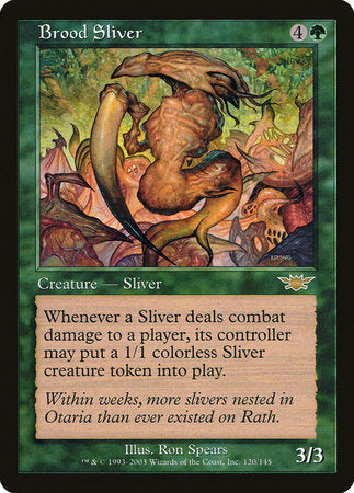 Brood Sliver [Legions] | Jomio and Rueliete's Cards and Comics