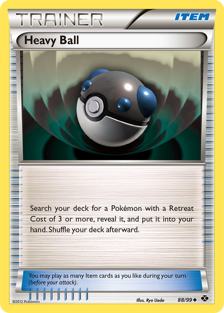 Heavy Ball (88/99) [Black & White: Next Destinies] | Jomio and Rueliete's Cards and Comics