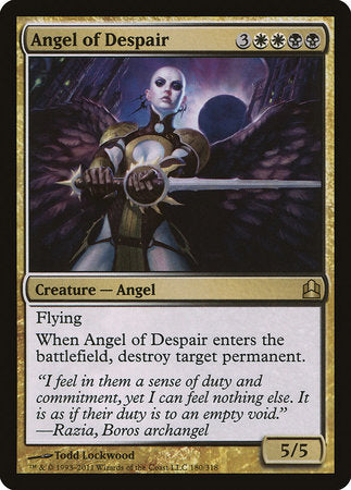 Angel of Despair [Commander 2011] | Jomio and Rueliete's Cards and Comics