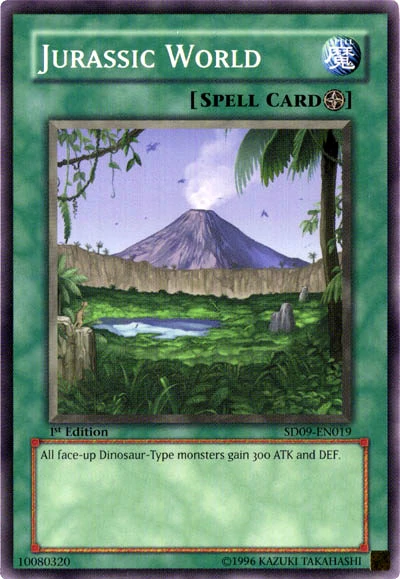 Jurassic World [SD09-EN019] Common | Jomio and Rueliete's Cards and Comics