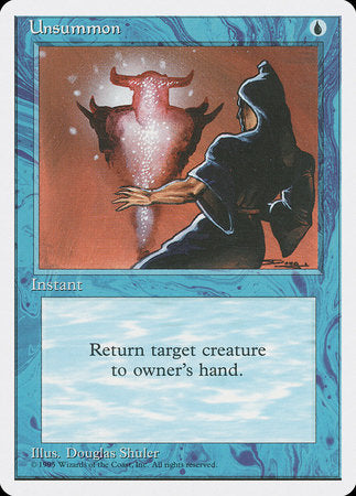 Unsummon [Fourth Edition] | Jomio and Rueliete's Cards and Comics