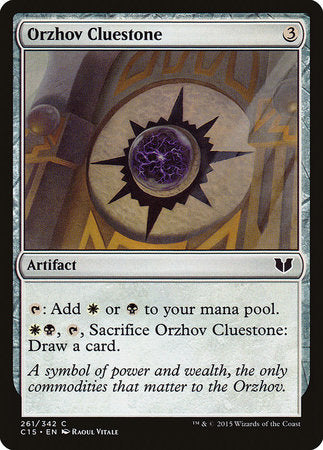 Orzhov Cluestone [Commander 2015] | Jomio and Rueliete's Cards and Comics