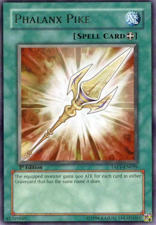 Phalanx Pike [TAEV-EN059] Rare | Jomio and Rueliete's Cards and Comics