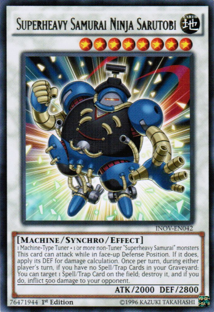 Superheavy Samurai Ninja Sarutobi [INOV-EN042] Rare | Jomio and Rueliete's Cards and Comics
