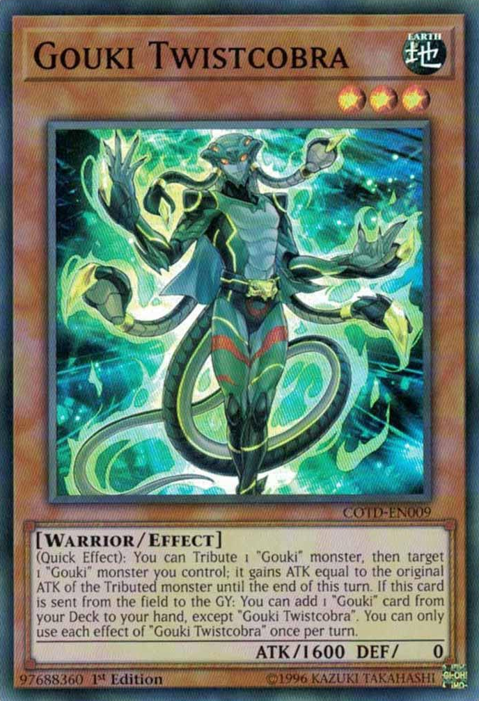 Gouki Twistcobra [COTD-EN009] Super Rare | Jomio and Rueliete's Cards and Comics