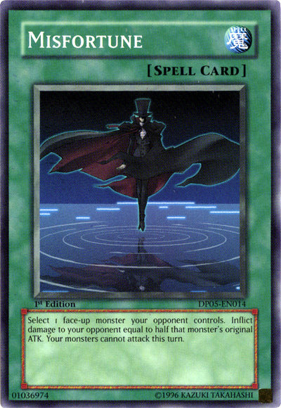 Misfortune [DP05-EN014] Common | Jomio and Rueliete's Cards and Comics