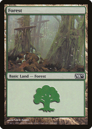 Forest (246) [Magic 2010] | Jomio and Rueliete's Cards and Comics