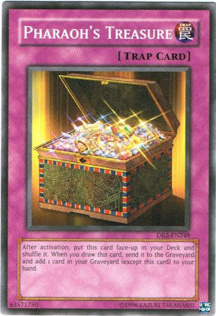 Pharaoh's Treasure [DB2-EN248] Common | Jomio and Rueliete's Cards and Comics